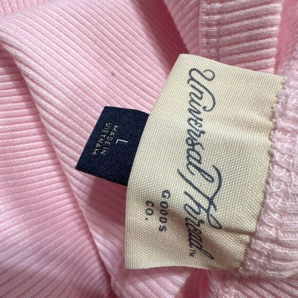 Universal Thread Women's Pink Long Sleeve Ribbed Bodycon Dress large - Picture 6 of 6